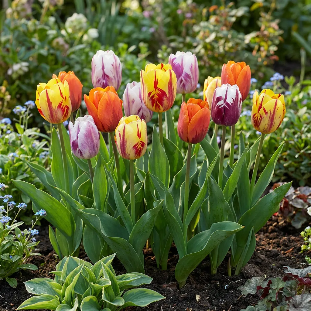 Plant and Stories Tulipa Flaming Beauty tulipe 30 bulbes flammée