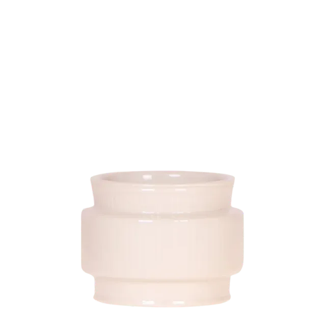 Plant and Stories cache-pot céramique nervuré blanc 12 cm