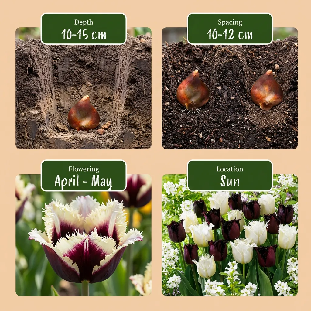 Plant and Stories Breakdance tulipe mélange 15 bulbes 11/12