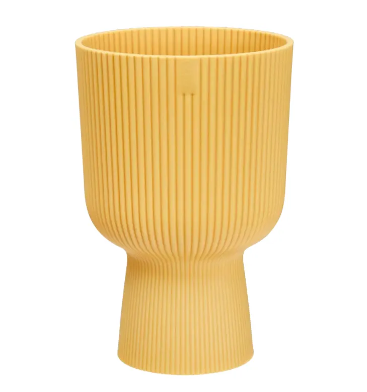 Elho Vibes Fold Coupe cache-pot rose poudré