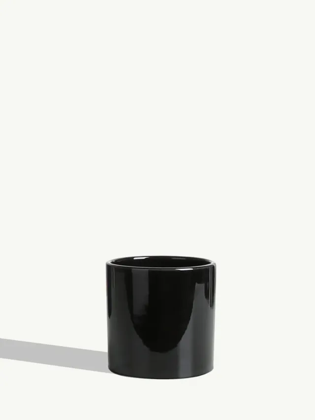 By Charlot Céramique Noir réglisse cache-pot 10 cm