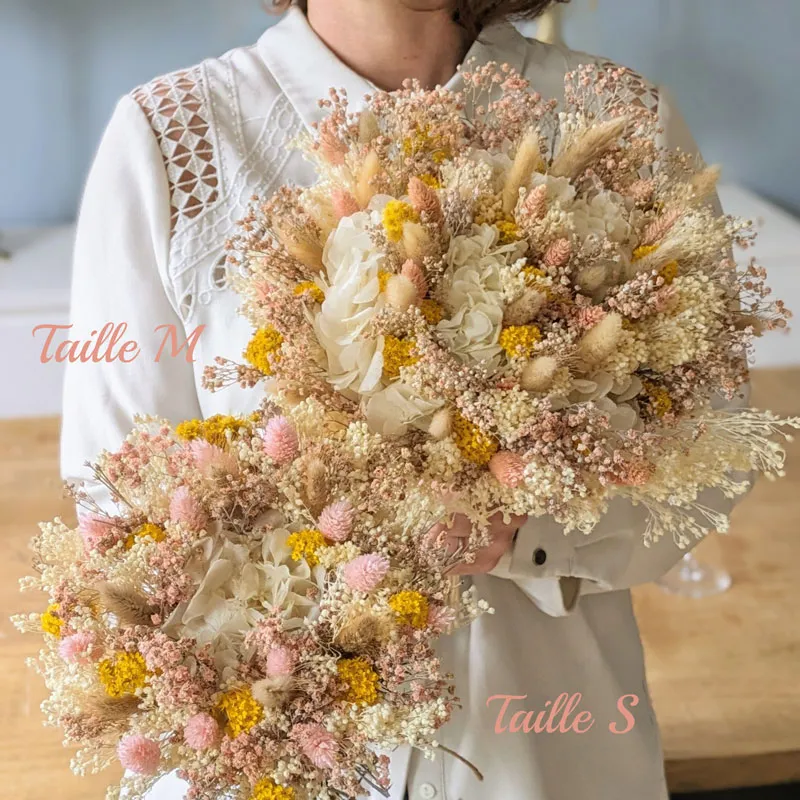 Réconciliation Végétale mariage bouquet boutonnière séchées