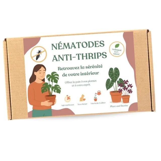 Plant and Stories Carpo nématodes anti-thrips 5 millions 15 plantes