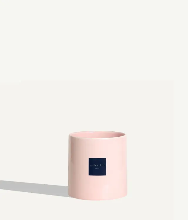 By Charlot Céramique Rose Safari cache-pot 14 cm rose