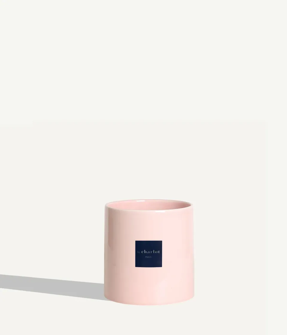 By Charlot Céramique Rose Safari cache-pot 14 cm rose