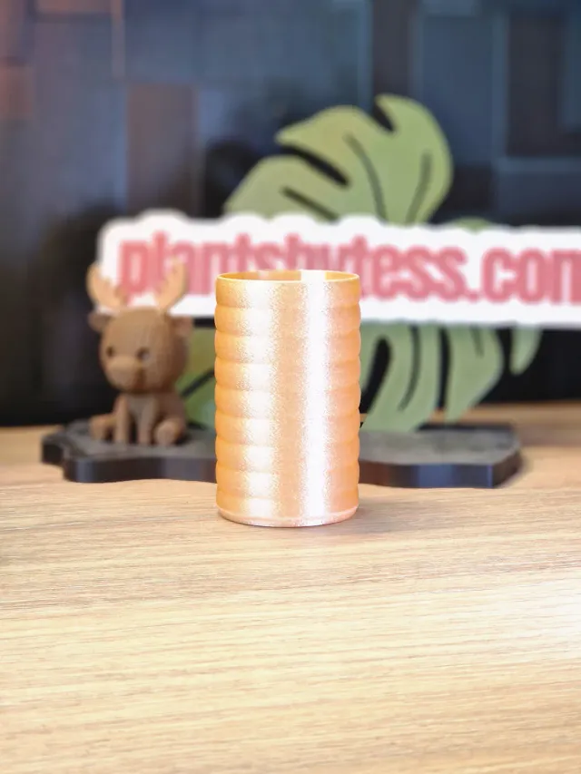 plant.ess Mini Sips cache-pot Marshmallow rose 9cm 3D