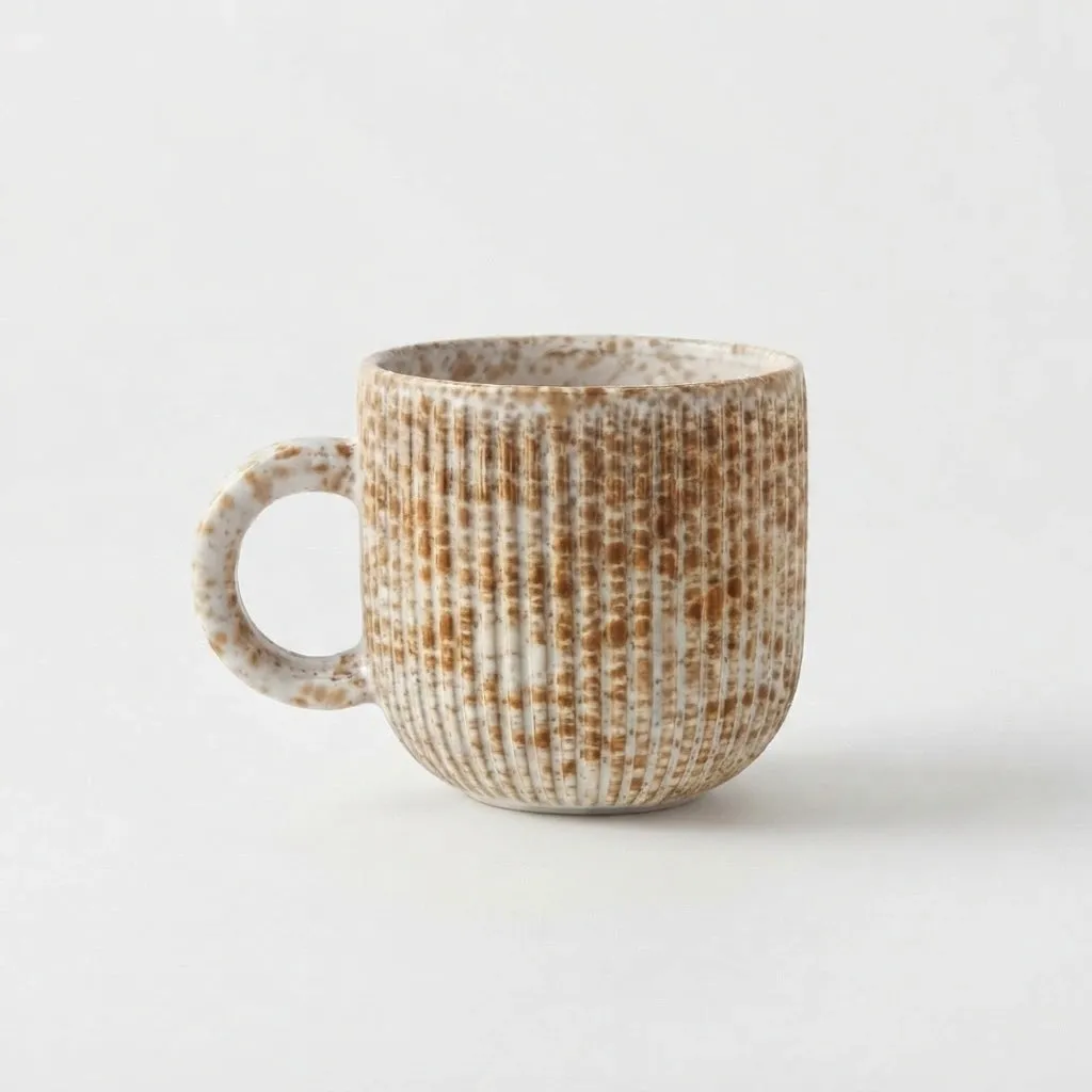Plant and Stories Tasse Vintage cache-pot céramique 6 cm rétro