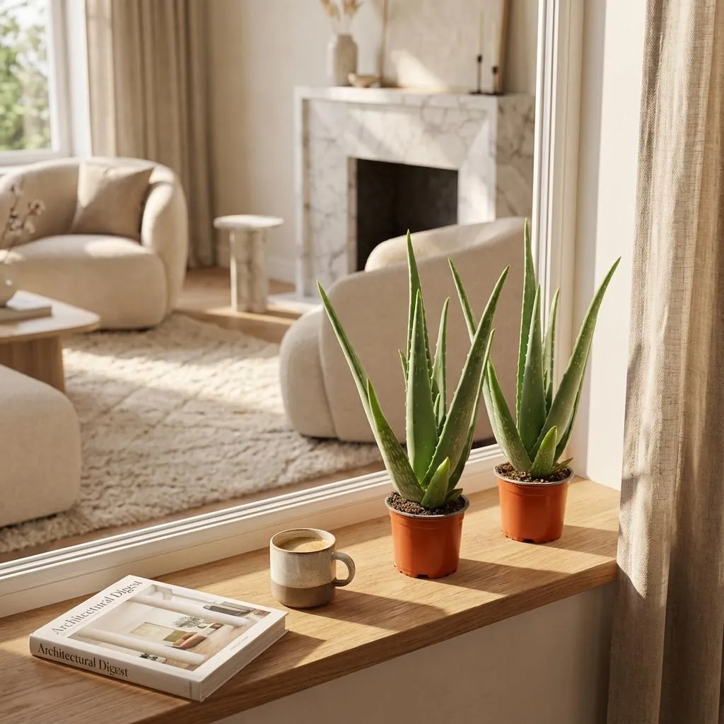 Plant and Stories Aloe Vera plante succulente pot 10 cm 35-40 cm