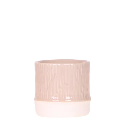 Kolibri Bamboo cache-pot céramique 9 cm sable