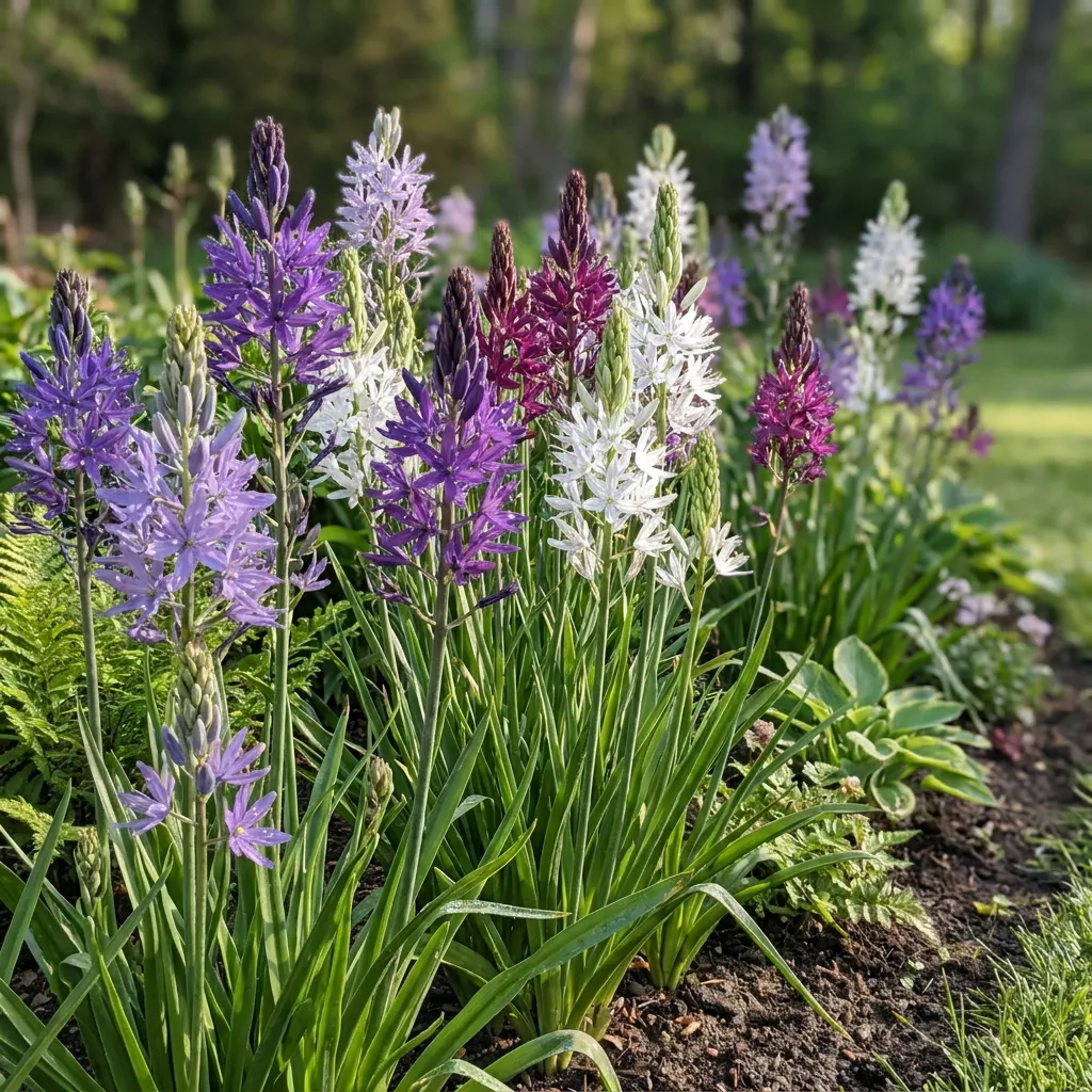 Plant and Stories Camassia Leichtlin bulbes 10 bulbes mélangé