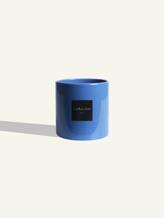 By Charlot Bleu Cyclade cache-pot céramique 14 cm