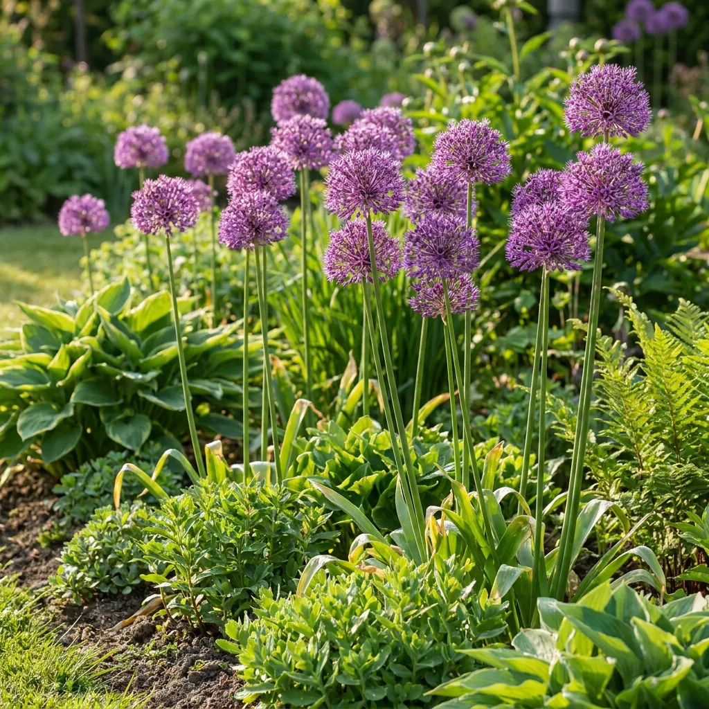 Plant and Stories Purple Rain ail ornement 80 bulbes violet