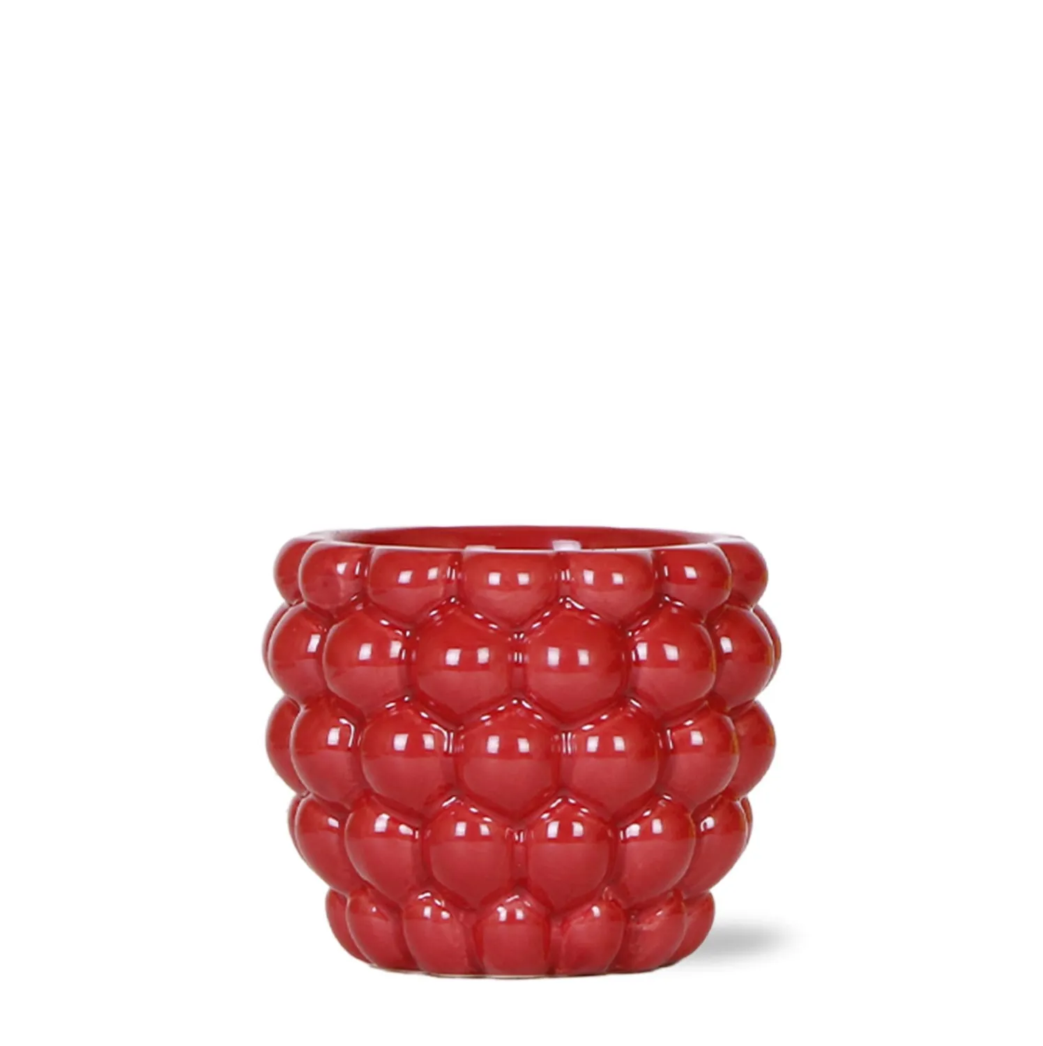 Plant and Stories Cache-pot céramique rouge 12 cm plante