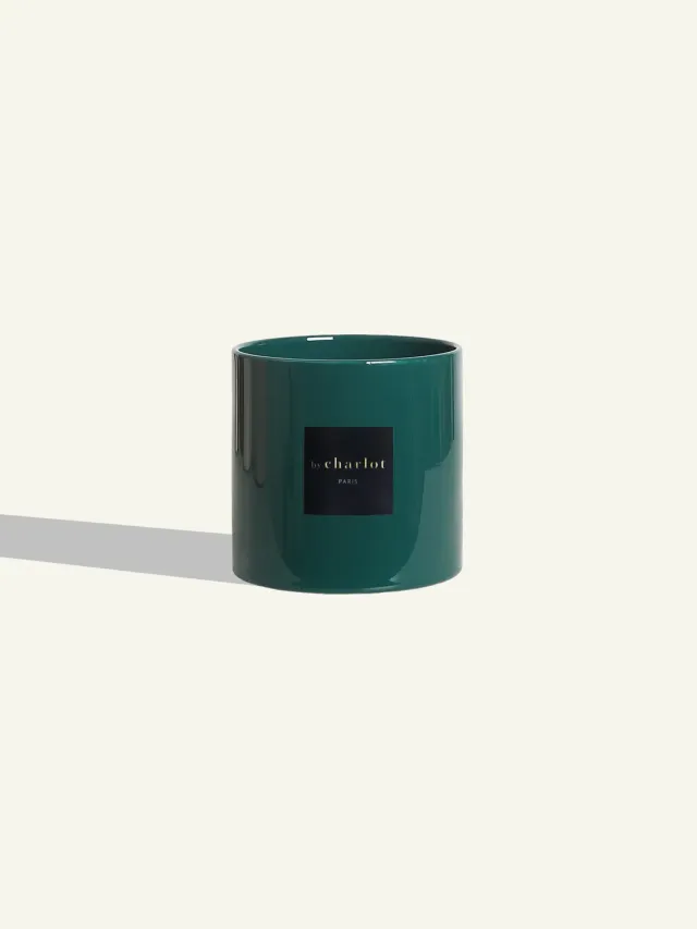 By Charlot Céramique cache-pot vert forêt 14 cm
