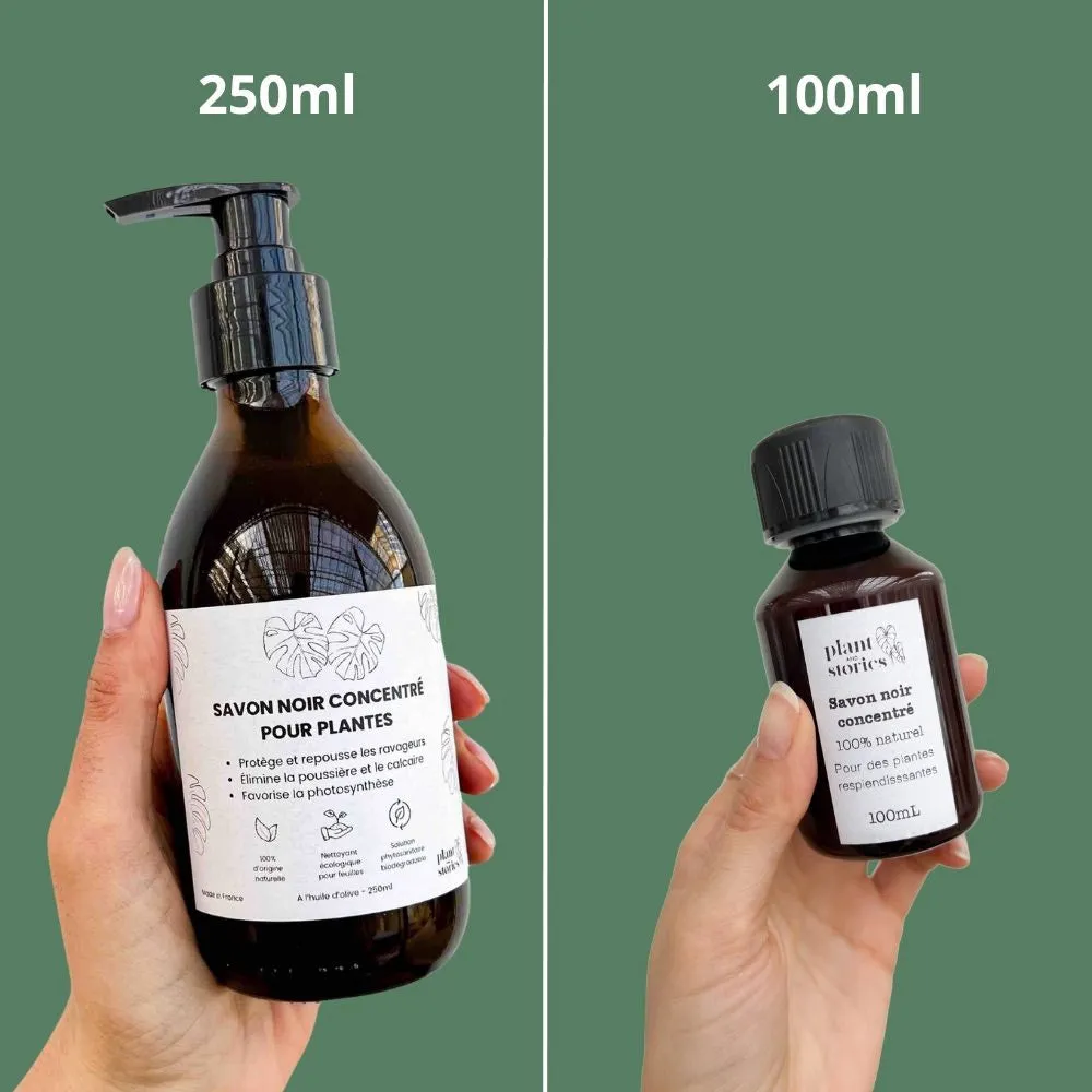 Plant and Stories savon noir plantes 100 ml naturel