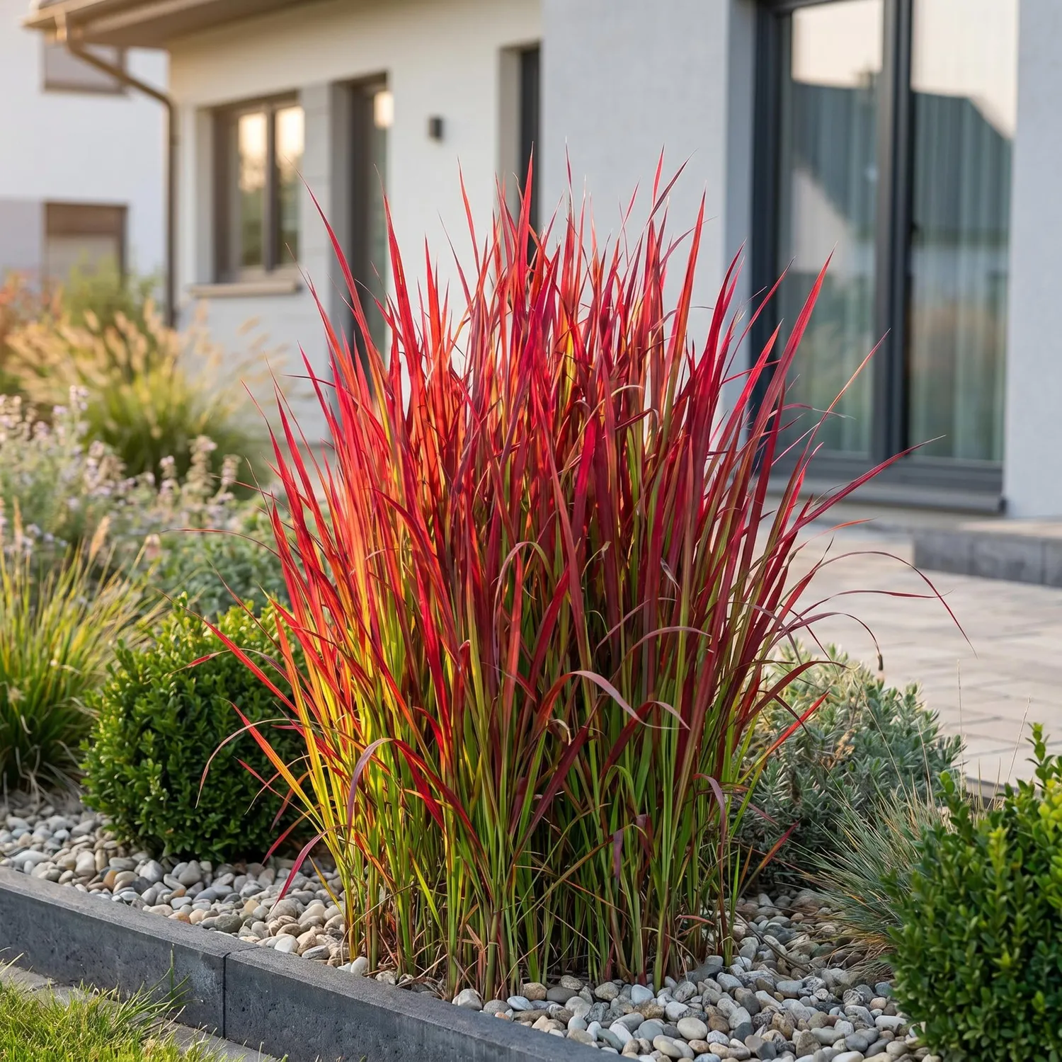 Plant and Stories Imperata Red Baron graminée 1 plant rouge