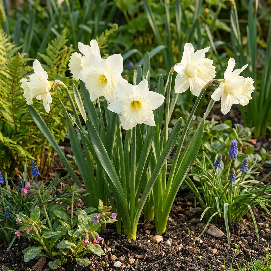 PLANT AND STORIES Narcisse Mount Hood bulbes 30 bulbes blanc