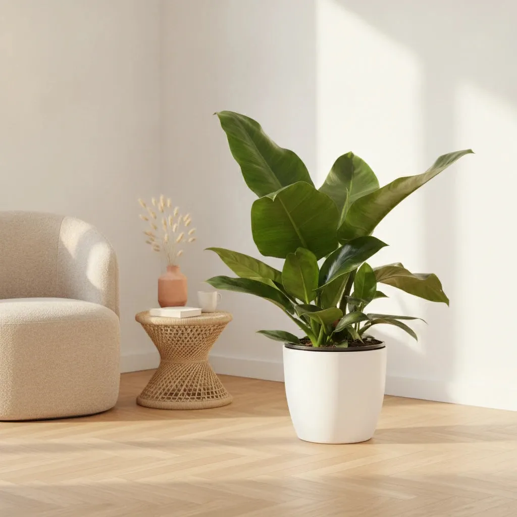 Plant and Stories Imperial Green philodendron vert pot 19 cm