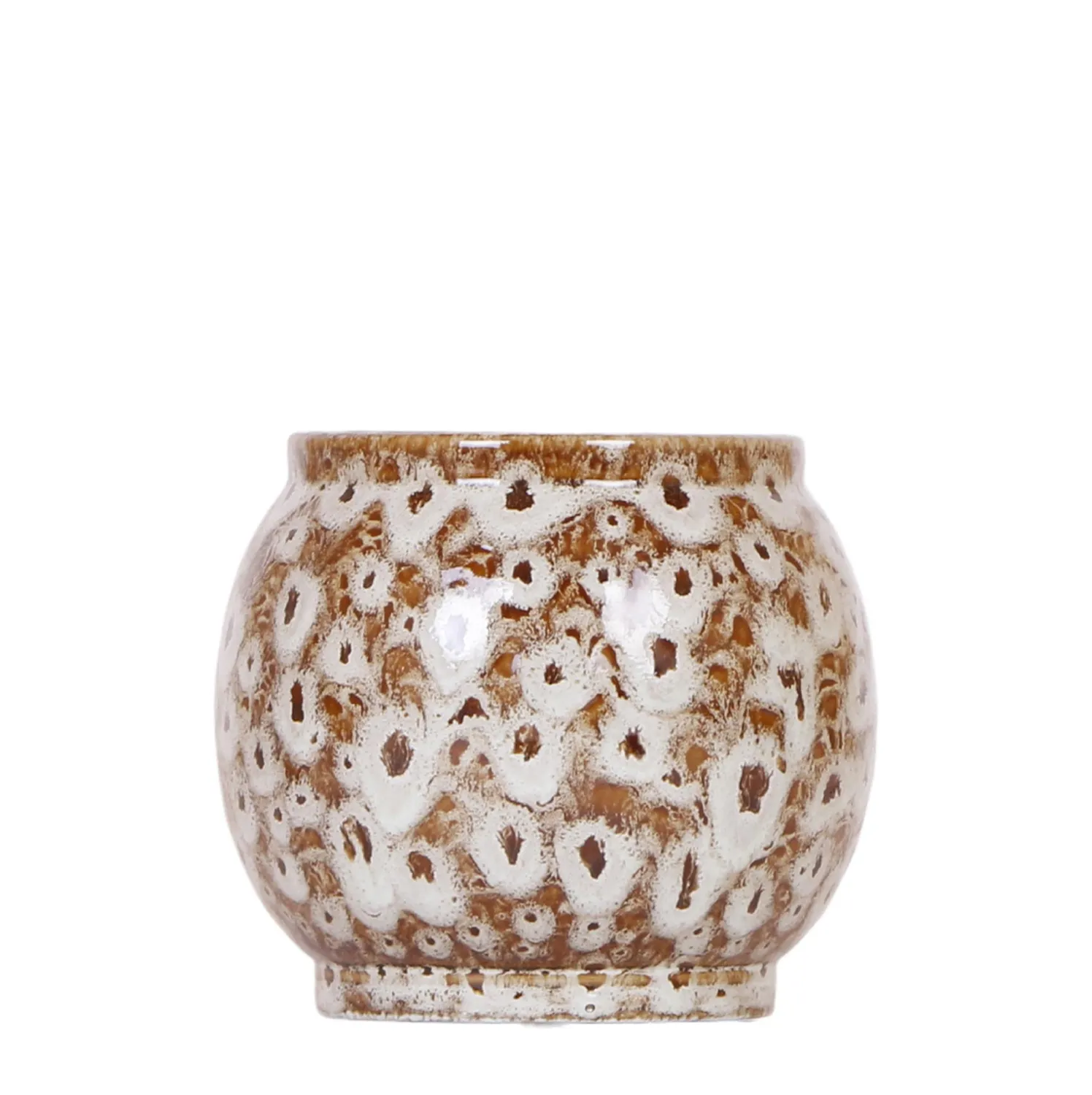Plant and Stories Cache-pot céramique safari fait main 9cm