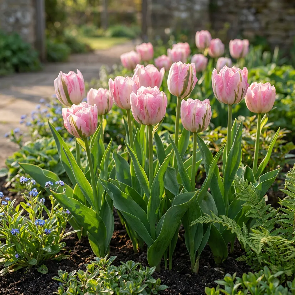 Plant and Stories Tulipe double rose bulbes calibre 11/12 lot 24