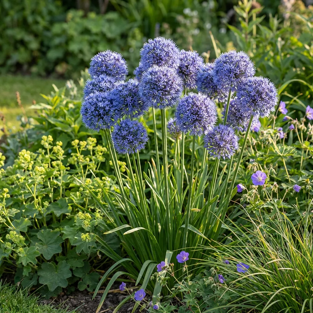 Plant and Stories Allium Caeruleum ail ornement 80 bulbes