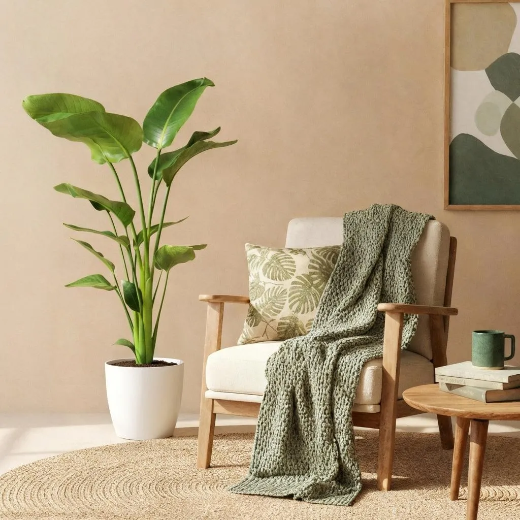Plant and Stories Strelitzia Nicolai plante XXL pot 17cm verte