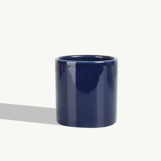 By Charlot Pot XS cache-pot céramique bleu cobalt