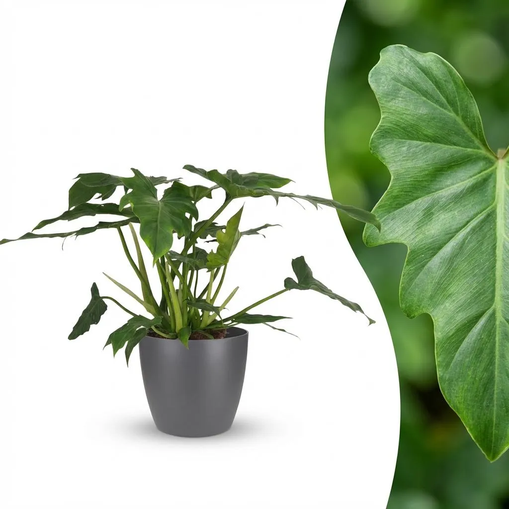 Plant and Stories Philodendron Lacerum plante 65 cm découpée