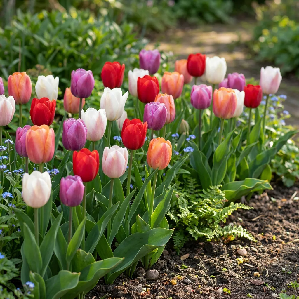 Plant and Stories Glowing with Pride bulbes tulipe 15 bulbes floraison