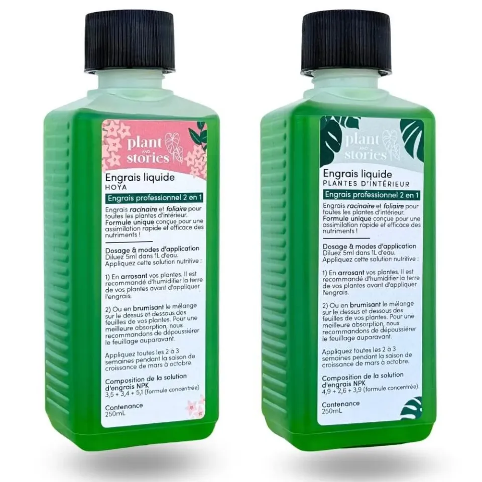 Plant and Stories Duo engrais plantes hoya 2 pipettes concentre