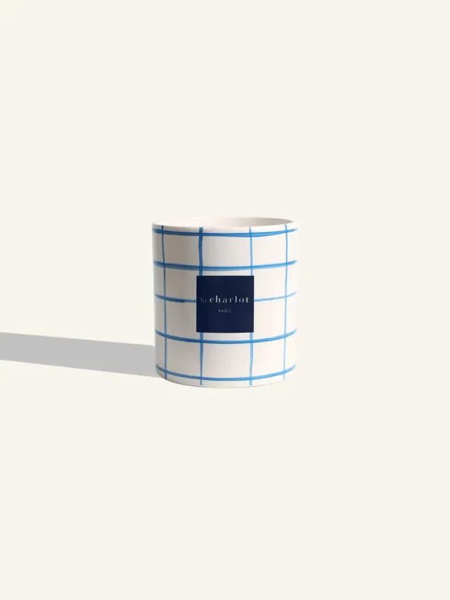 By Charlot Bleu Cyclades cache-pot céramique 14 cm