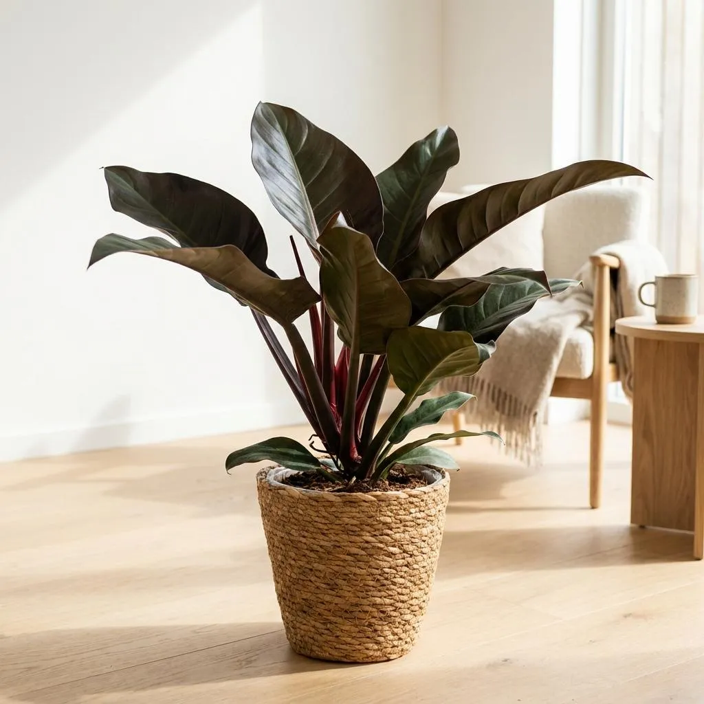 Plant and Stories Philodendron Imperial Red plante pot 19 cm