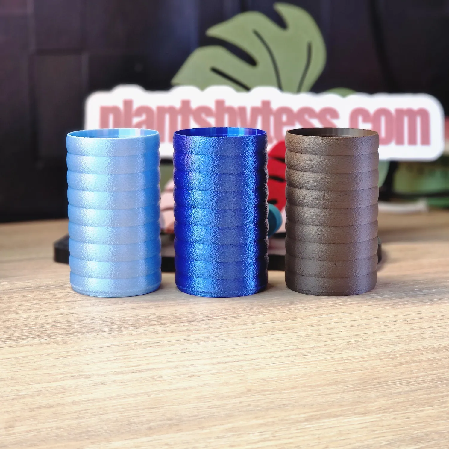 plant.ess Mini Sips cache-pot Marshmallow rose 9cm 3D