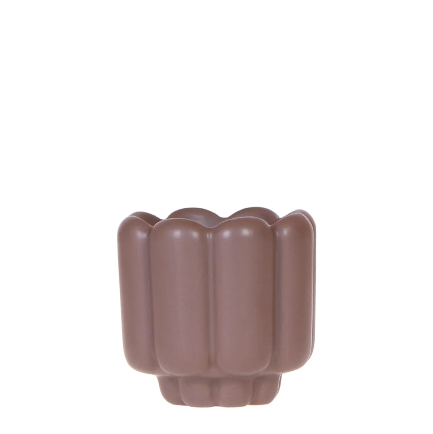 Plant and Stories cache-pot céramique mat 9 cm sable