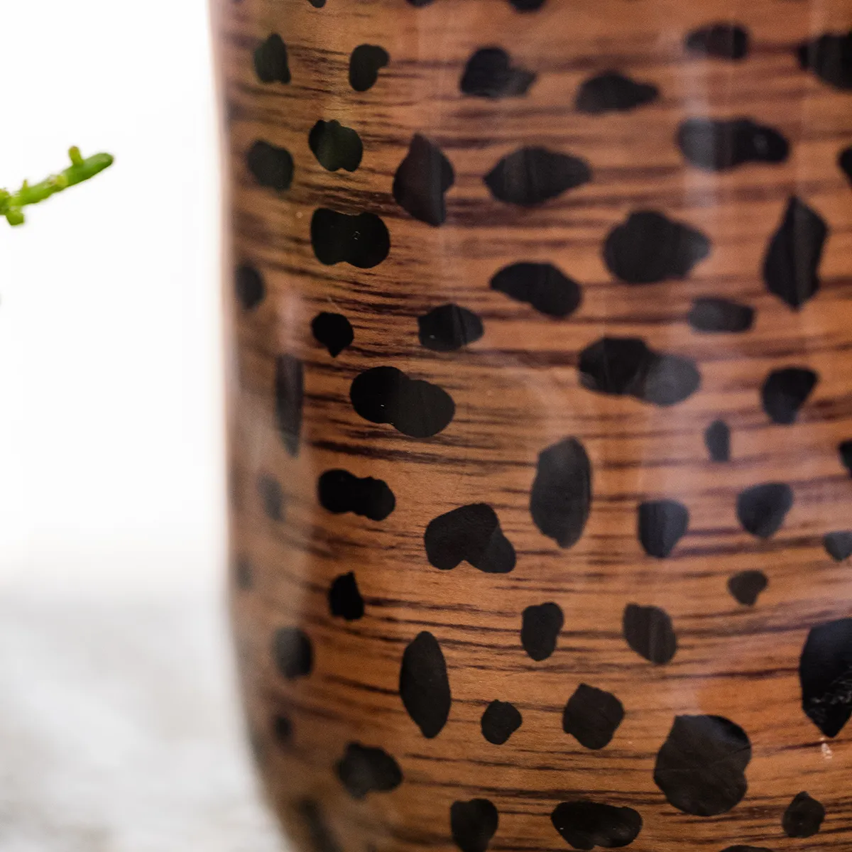 Plant and Stories cache-pot céramique léopard 9 cm
