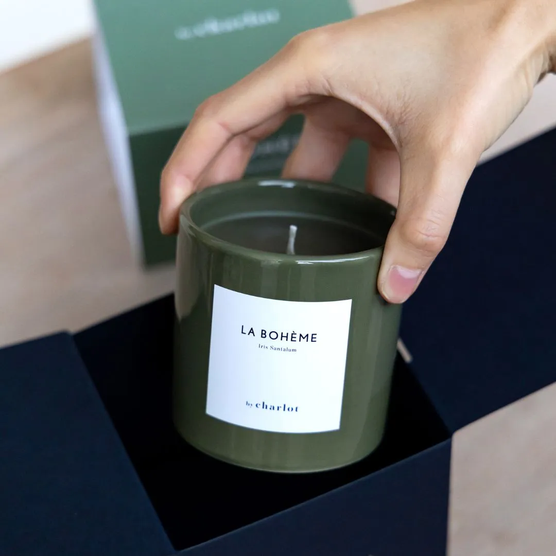 By Charlot La Bohème bougie 280 g iris santal