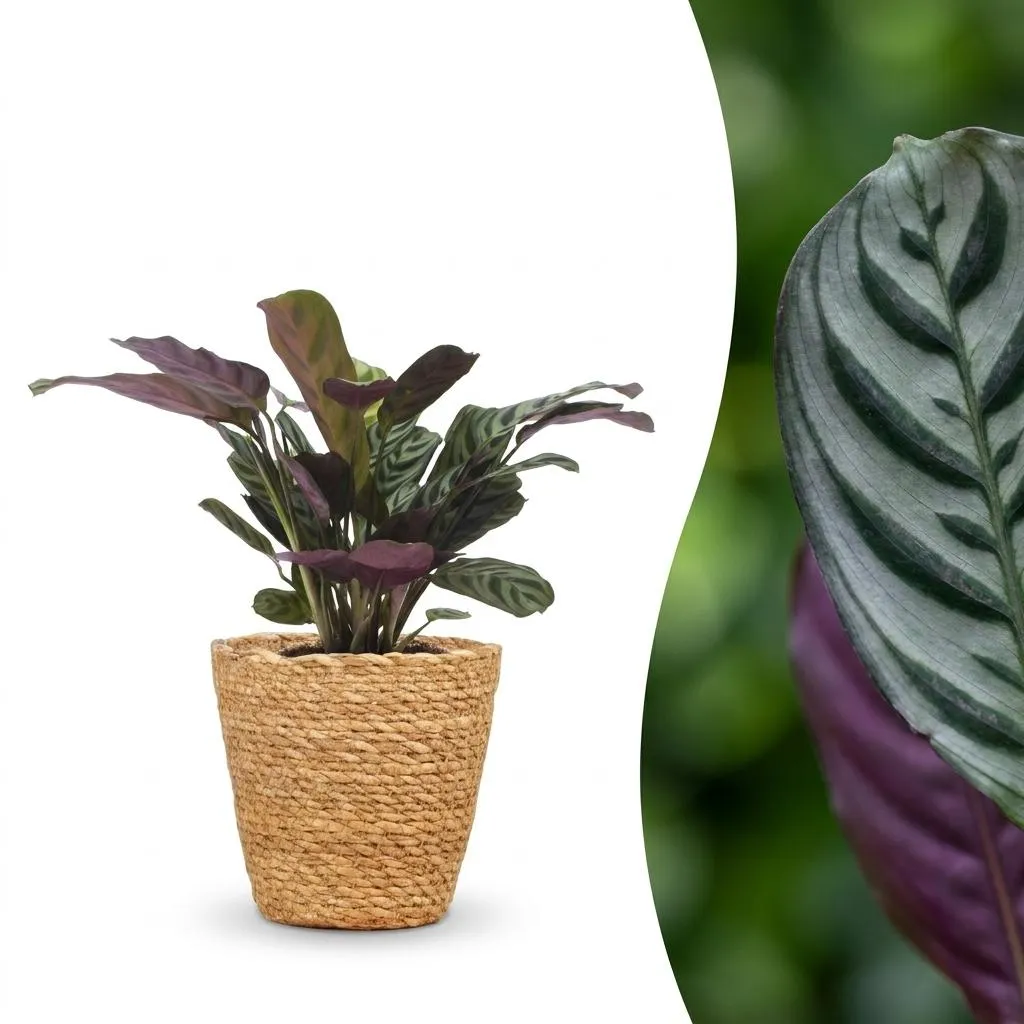 Plant and Stories Ctenanthe Burle Marxii plante prière pot 12 cm