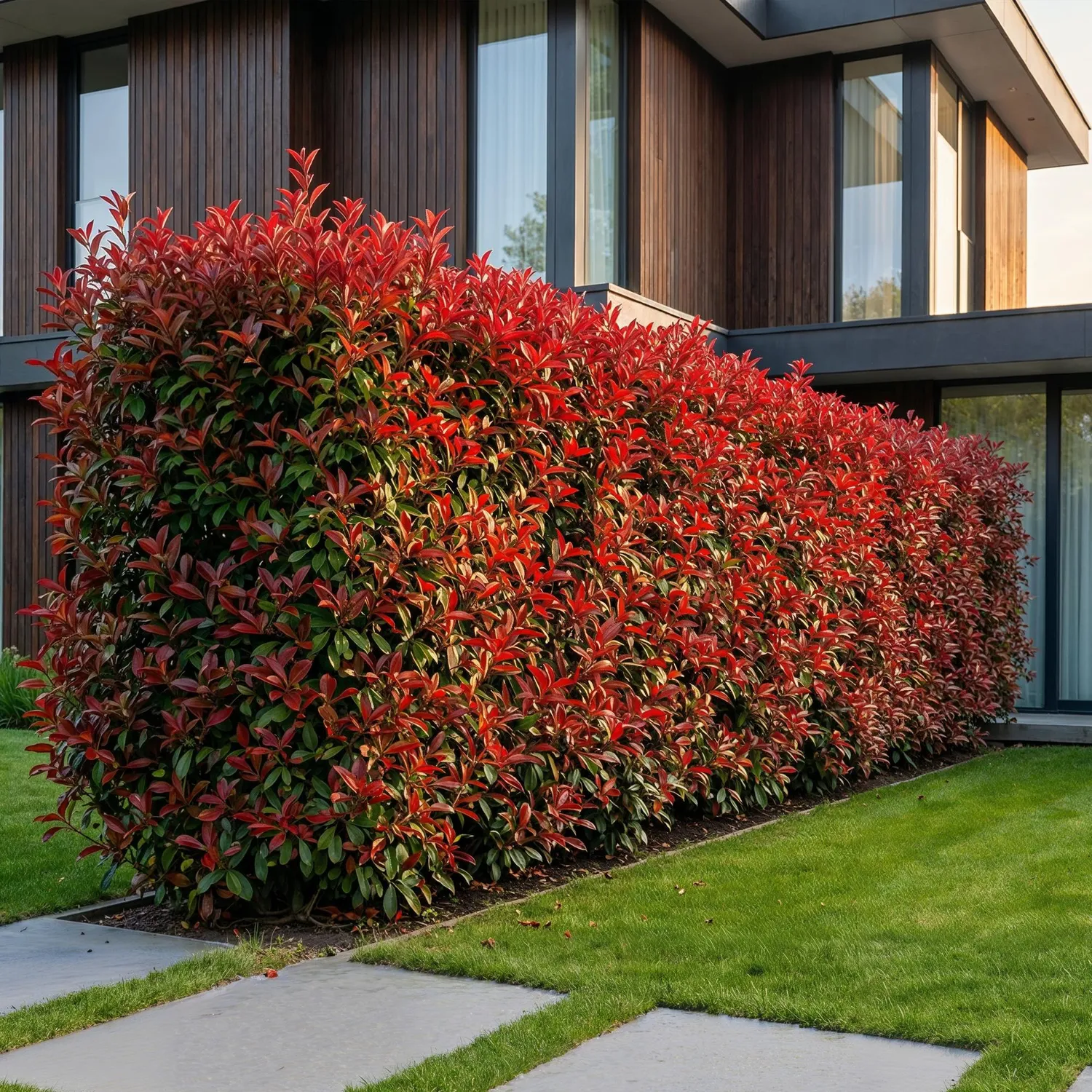 Plant and Stories Carré Rouge photinia haie pot 9 cm 25 cm