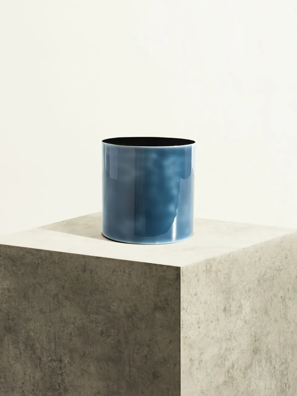 By Charlot Bleu agate cache-pot céramique 14 cm