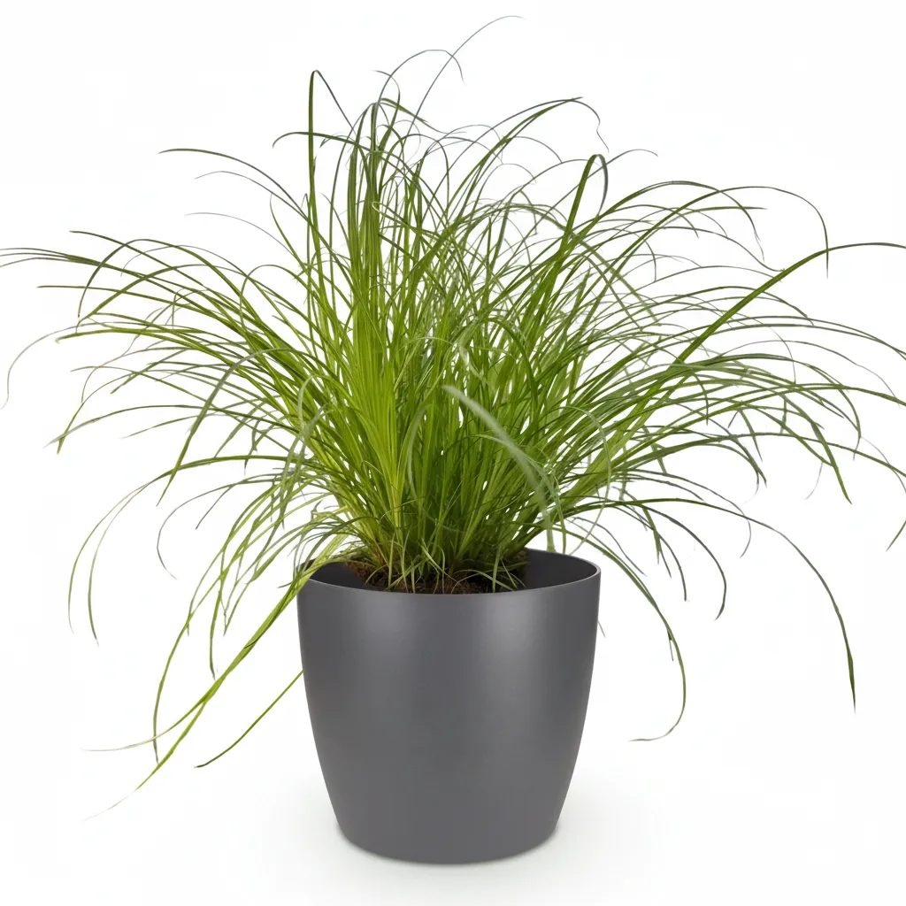 Plant and Stories Cyperus Zumula papyrus pot 12cm 20cm blanc