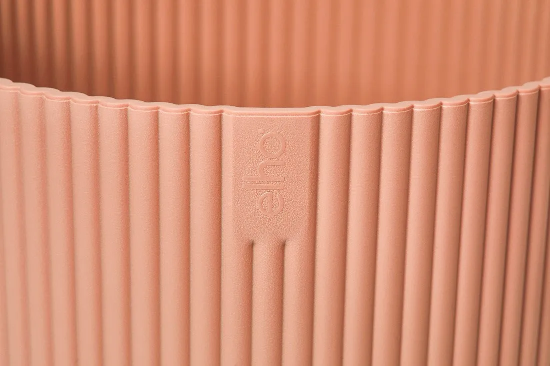 Elho Vibes Fold Coupe cache-pot rose poudré