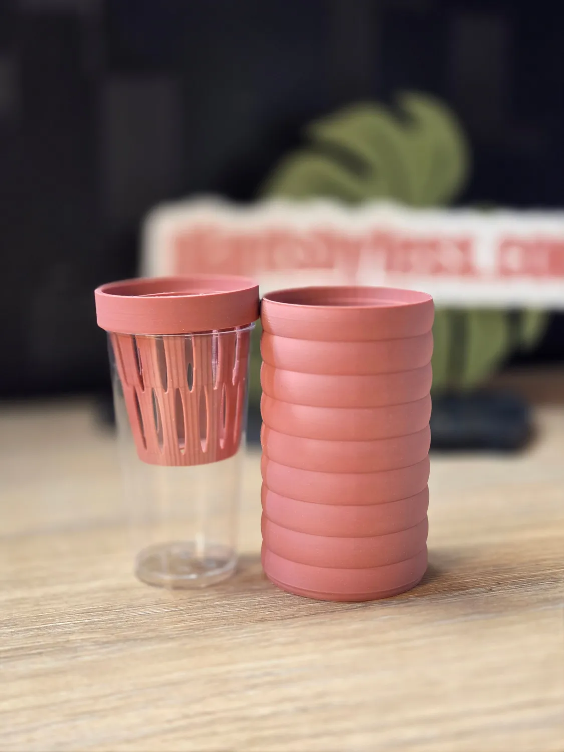 plant.ess Mini Sips set pot auto-arrosant complet 5 cm