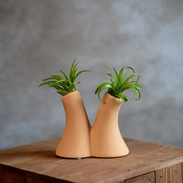 Airplantshop Tube Vase vase tube beige 2 capitata