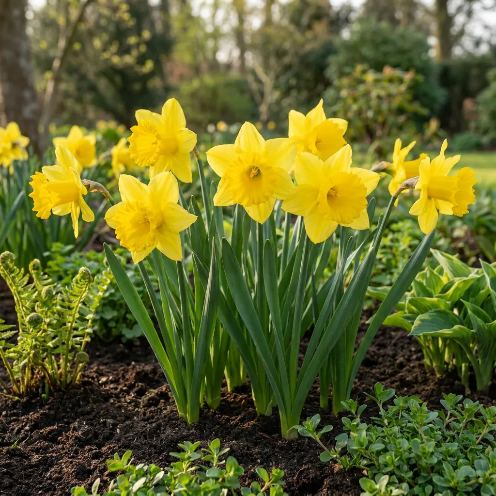 Plant and Stories Narcisse jaune bulbes 70 bulbes calibre 10/12