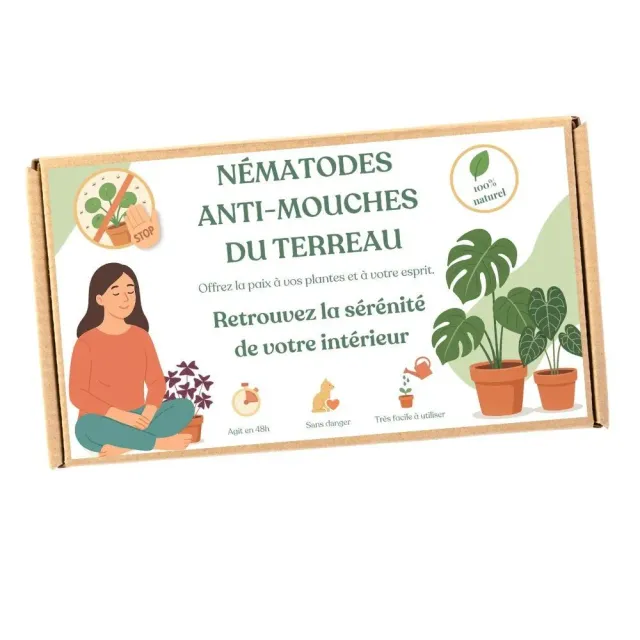 Plant and Stories Felti nématodes anti-moucherons 5 millions