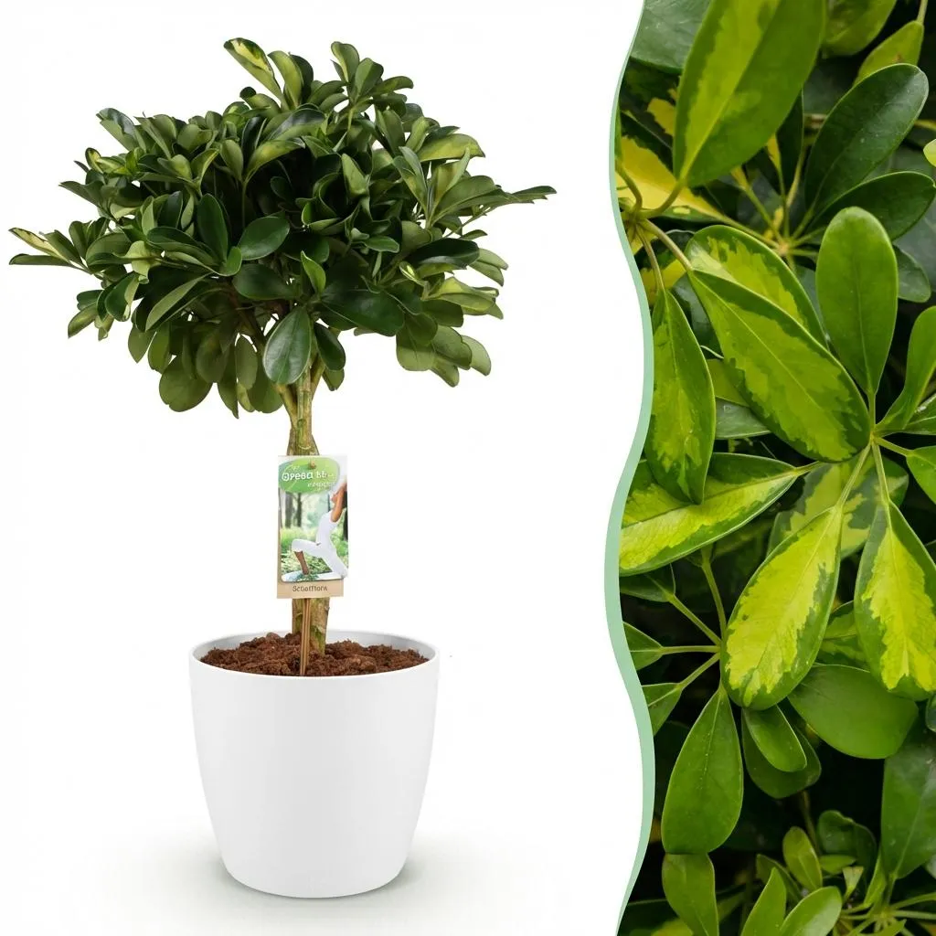 Plant and Stories Gold Capelle schefflera 70-81cm sans pot