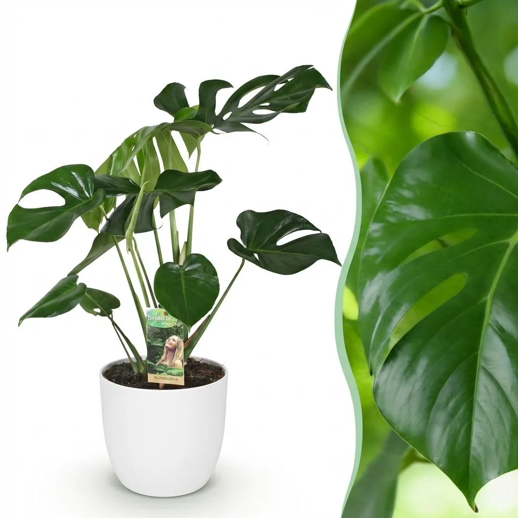 Plant and Stories Monstera Deliciosa plante 21 cm 70 cm