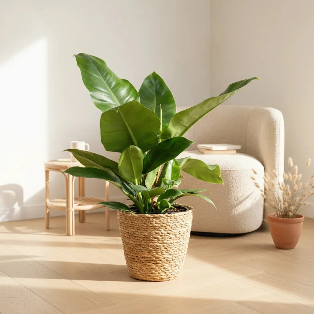 Plant and Stories Imperial Green philodendron vert pot 19 cm