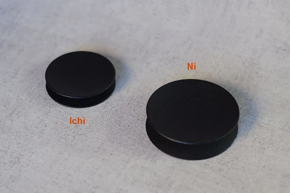 Aquaphyte Double coupelle Ni support fer forgé noir
