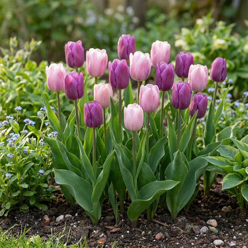Plant and Stories Tulipe Macaron bulbes 24 bulbes pastel
